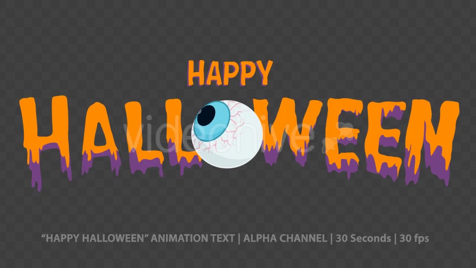 Happy Halloween Animation Text Videohive 20823747 Motion Graphics Image 8