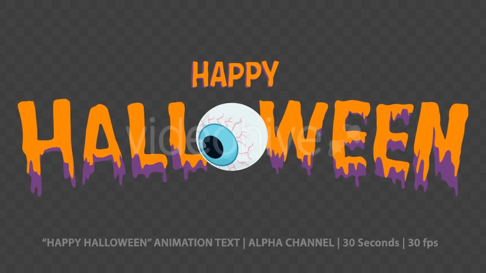 Happy Halloween Animation Text Videohive 20823747 Motion Graphics Image 9