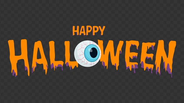 Happy Halloween Animation Text - 20823747 Videohive Download