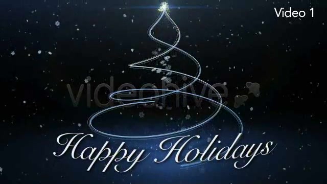 Happy Holidays Greetings by Tree 4 Video Styles Videohive 3291479 Motion Graphics Image 3