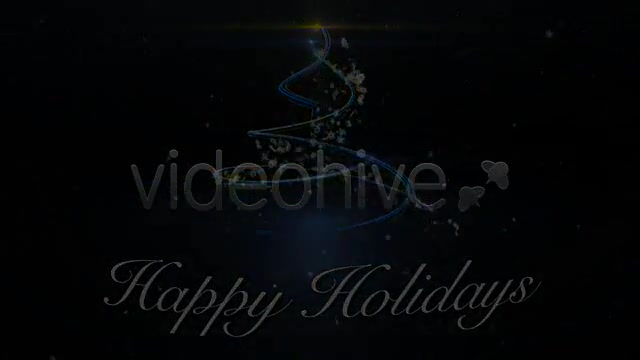Happy Holidays Greetings by Tree 4 Video Styles Videohive 3291479 Motion Graphics Image 9