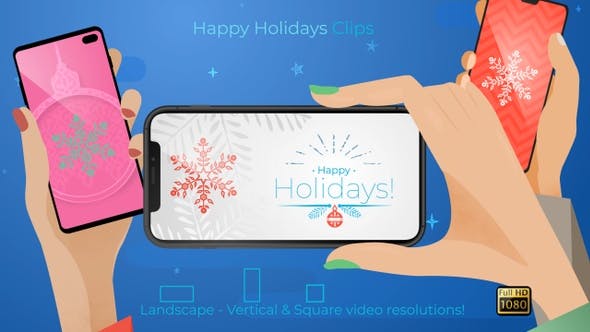 Happy Holidays - Videohive 25049445 Download