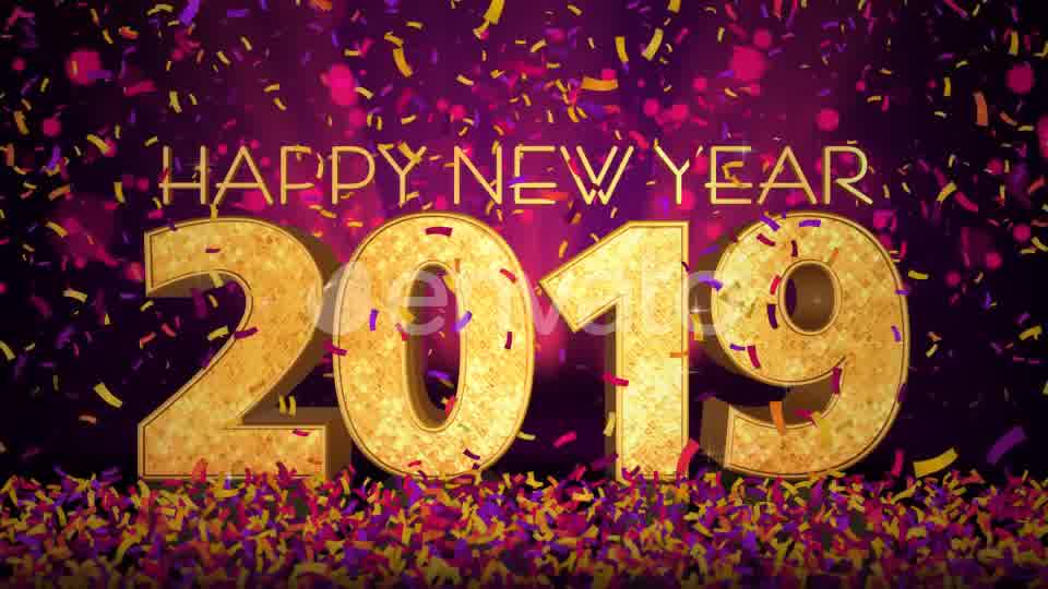 Happy New Year 2019 Celebration Videohive 22917447 Motion Graphics Image 11