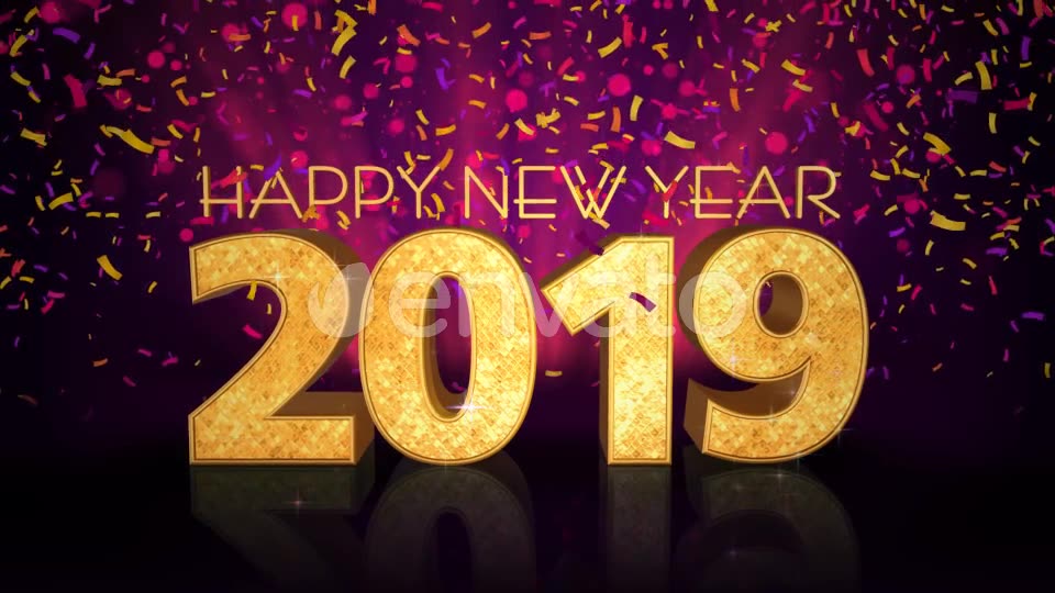 Happy New Year 2019 Celebration Videohive 22917447 Motion Graphics Image 2