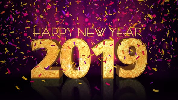 Happy New Year 2019 Celebration - Videohive Download 22917447