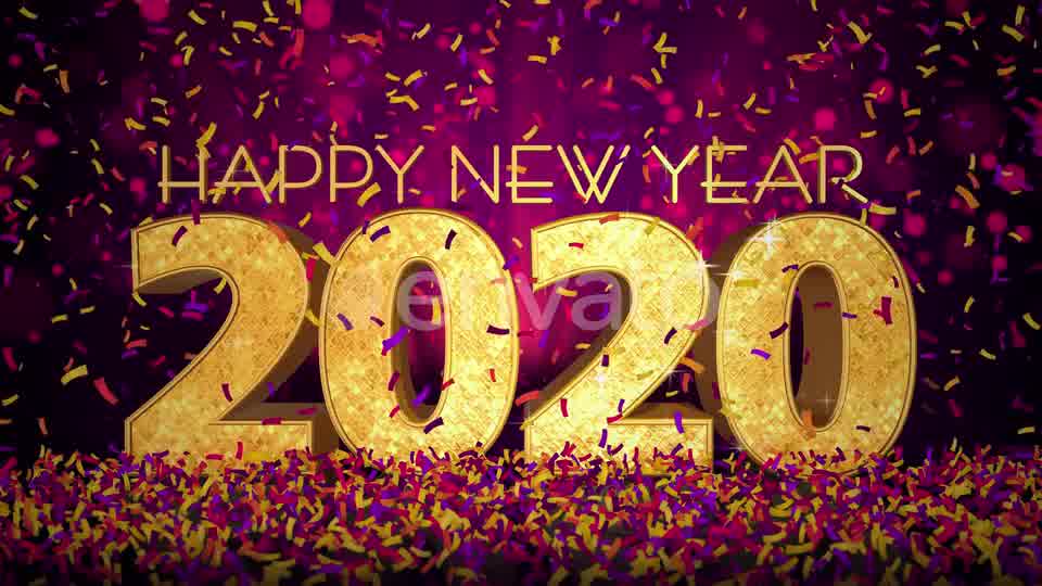 Happy New Year 2020 Celebration Videohive 25058599 Motion Graphics Image 10