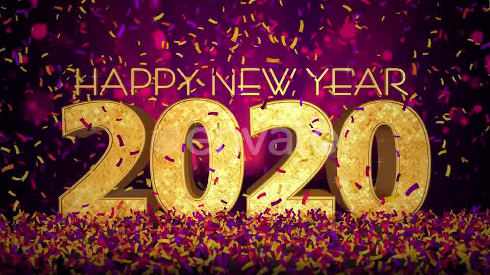 Happy New Year 2020 Celebration Videohive 25058599 Motion Graphics Image 11