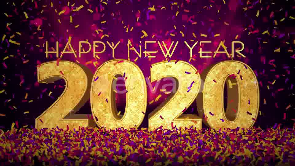 Happy New Year 2020 Celebration Videohive 25058599 Motion Graphics Image 13