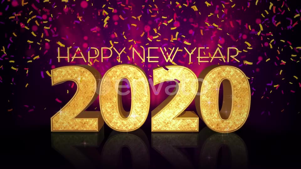 Happy New Year 2020 Celebration Videohive 25058599 Motion Graphics Image 2