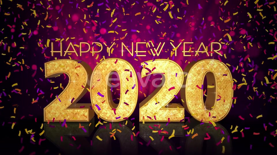 Happy New Year 2020 Celebration Videohive 25058599 Motion Graphics Image 3