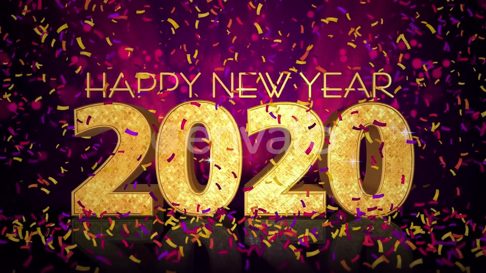 Happy New Year 2020 Celebration Videohive 25058599 Motion Graphics Image 4