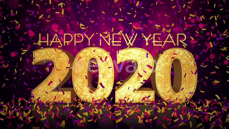 Happy New Year 2020 Celebration Videohive 25058599 Motion Graphics Image 5
