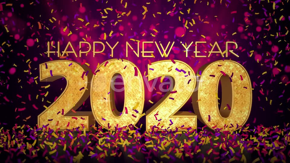 Happy New Year 2020 Celebration Videohive 25058599 Motion Graphics Image 6