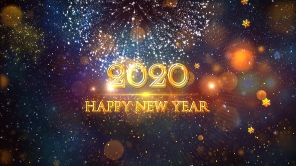 Happy New Year 2020 Gold - 22948934 Download Videohive