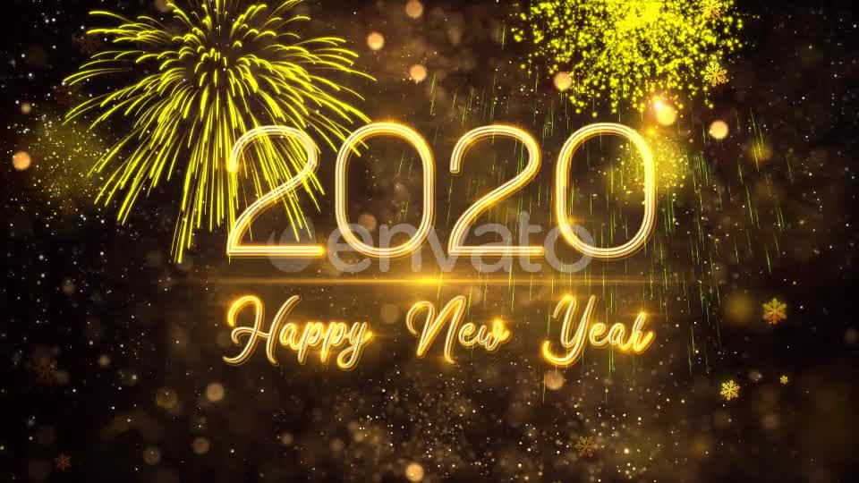 Happy New Year 2020 V1 Videohive 25324885 Motion Graphics Image 9