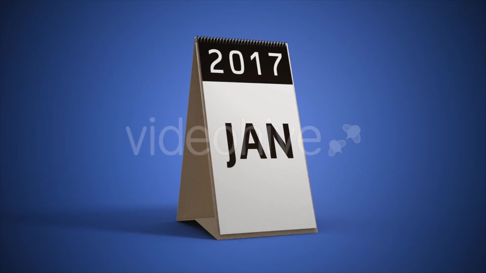 Happy New Year Calendar Videohive 21159775 Motion Graphics Image 2