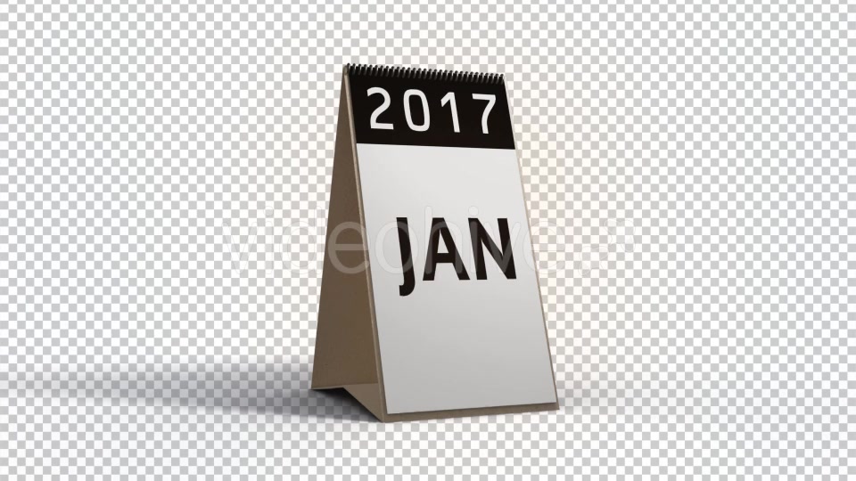 Happy New Year Calendar Videohive 21159775 Motion Graphics Image 5