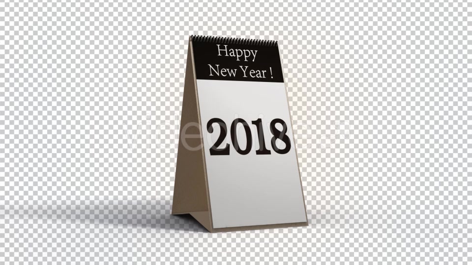 Happy New Year Calendar Videohive 21159775 Motion Graphics Image 7