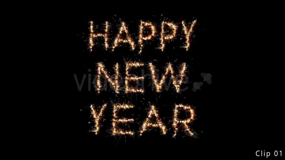 Happy New Year Videohive 19168598 Motion Graphics Image 2