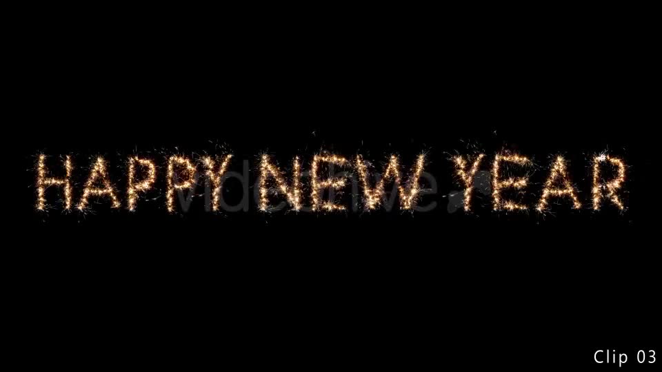 Happy New Year Videohive 19168598 Motion Graphics Image 9