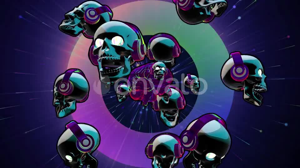 Happy Skull Videohive 24270479 Motion Graphics Image 1