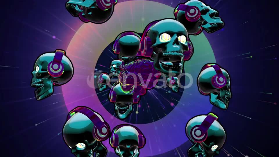Happy Skull Videohive 24270479 Motion Graphics Image 2