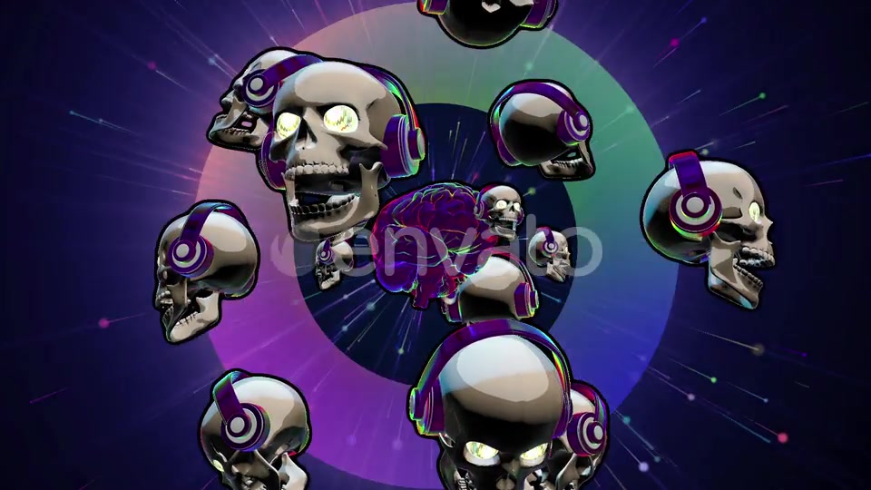 Happy Skull Videohive 24270479 Motion Graphics Image 4