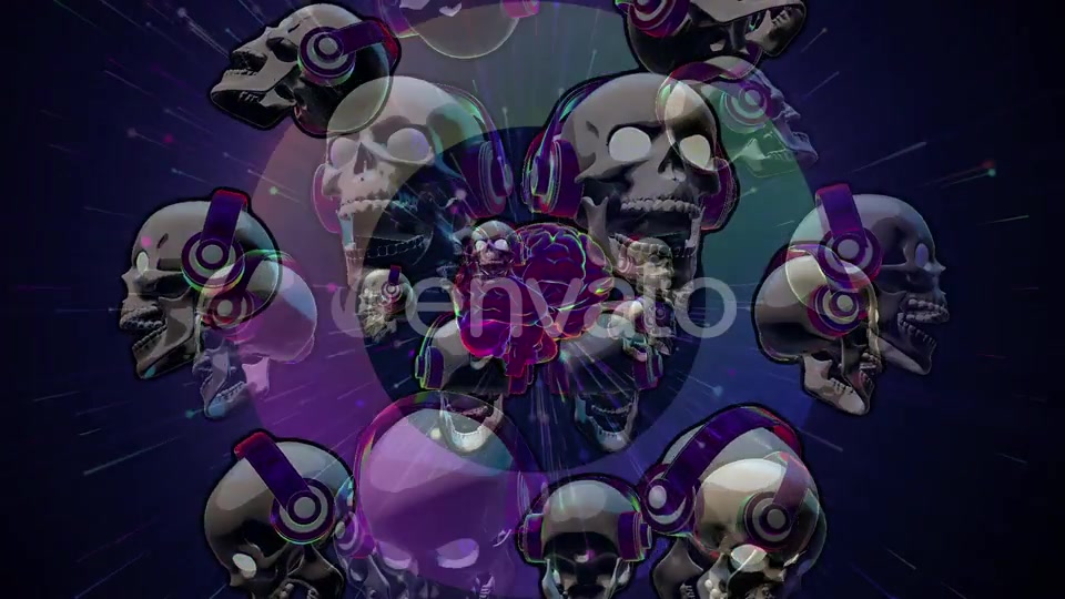 Happy Skull Videohive 24270479 Motion Graphics Image 5