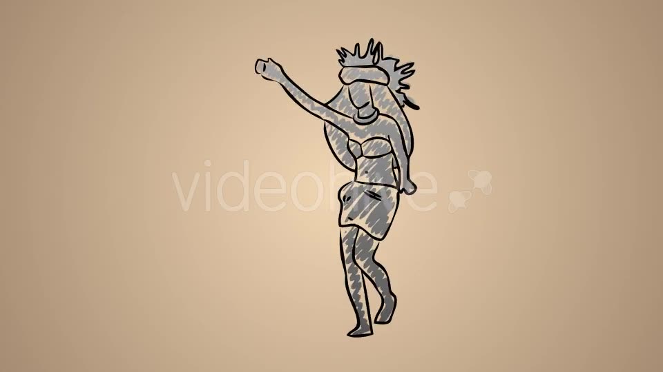 Hawaiian Hula Dancing Girl 01 Videohive 20739076 Motion Graphics Image 2