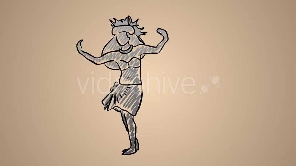 Hawaiian Hula Dancing Girl 02 Videohive 20739562 Motion Graphics Image 7