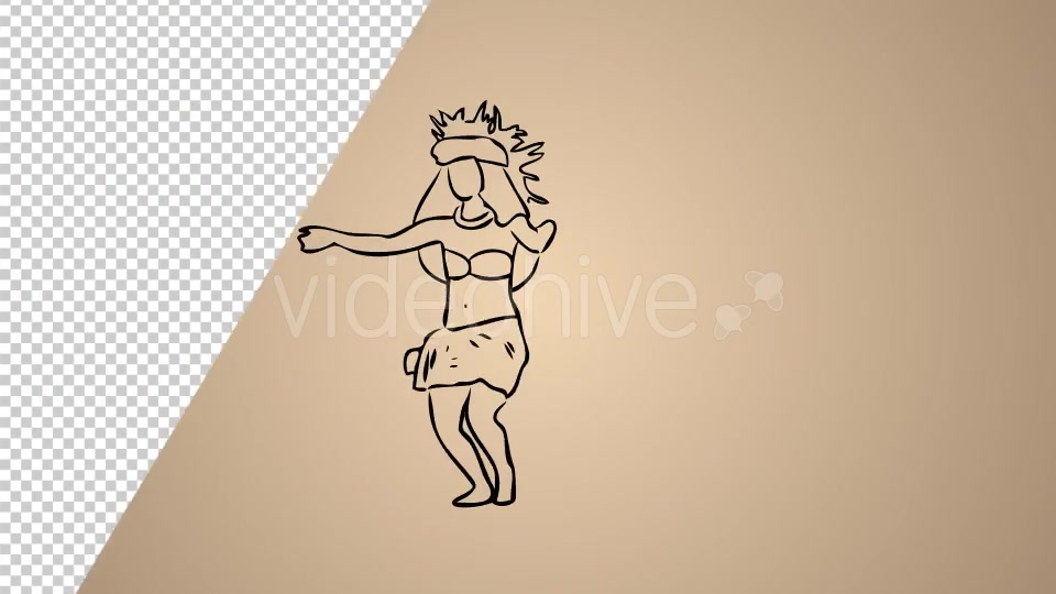 Hawaiian Hula Dancing Girl 02 Videohive 20739562 Motion Graphics Image 9