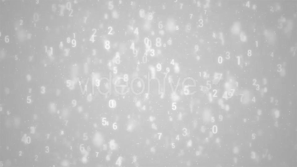 HD Digital white matrix display Videohive 17464926 Motion Graphics Image 2