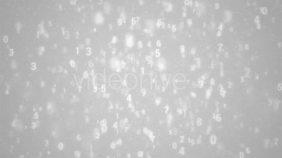 HD Digital white matrix display Videohive 17464926 Motion Graphics Image 4