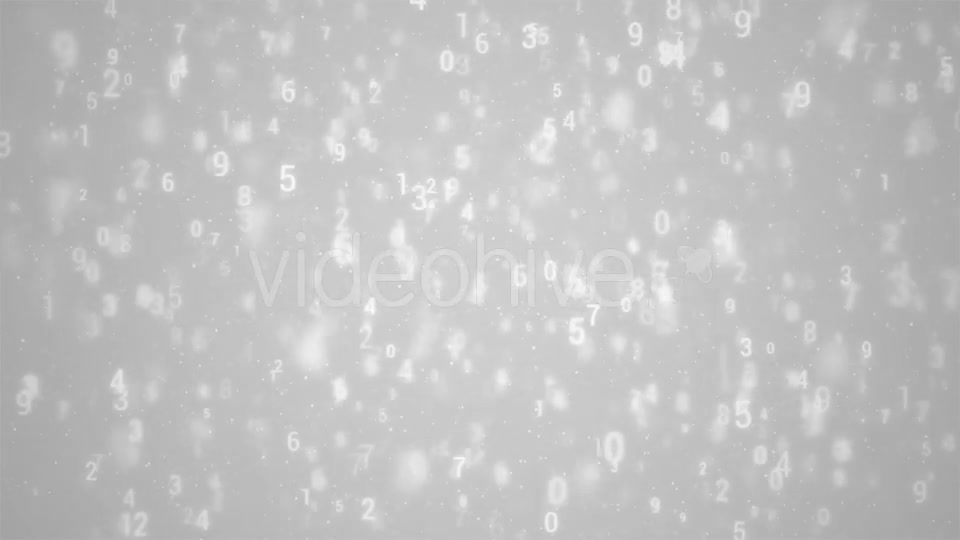 HD Digital white matrix display Videohive 17464926 Motion Graphics Image 5