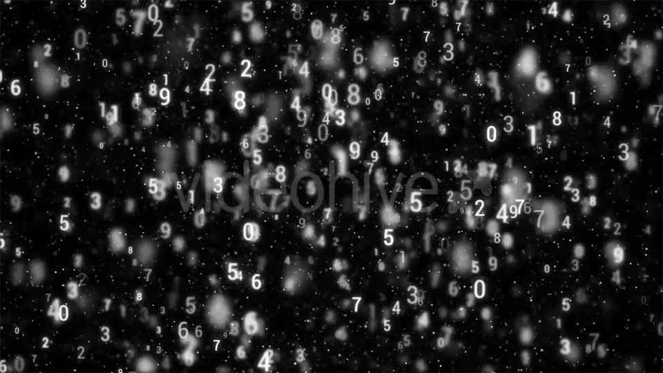 HD Digital white matrix display Videohive 17464926 Motion Graphics Image 7