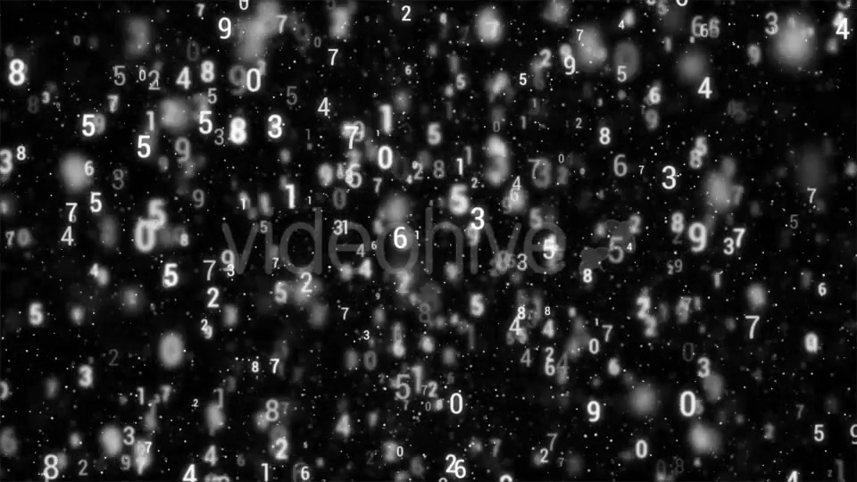 HD Digital white matrix display Videohive 17464926 Motion Graphics Image 8