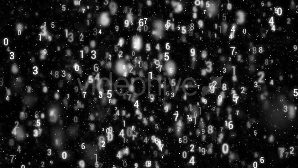 HD Digital white matrix display Videohive 17464926 Motion Graphics Image 9