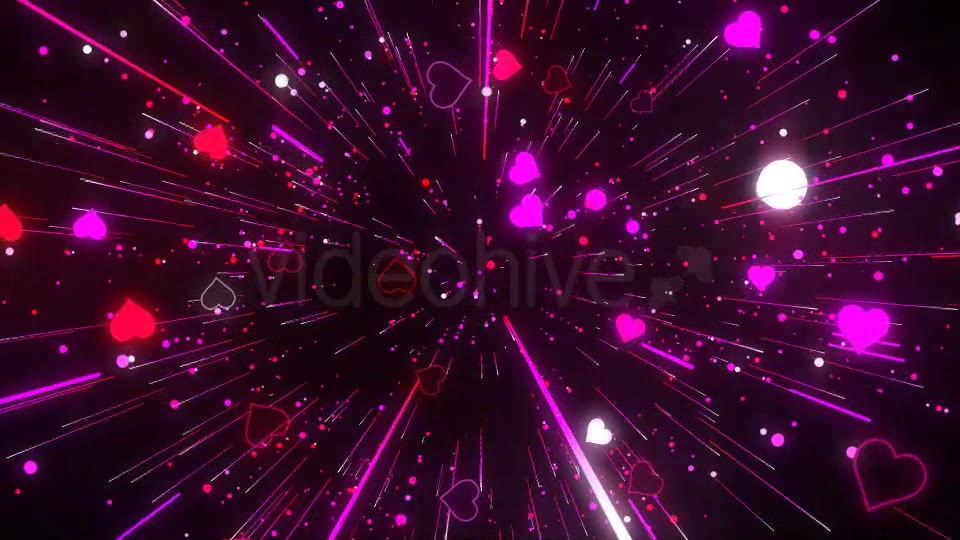 Heart And Streak Line Dance Background Videohive 14763768 Motion Graphics Image 2