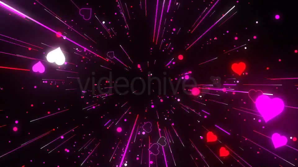 Heart And Streak Line Dance Background Videohive 14763768 Motion Graphics Image 6