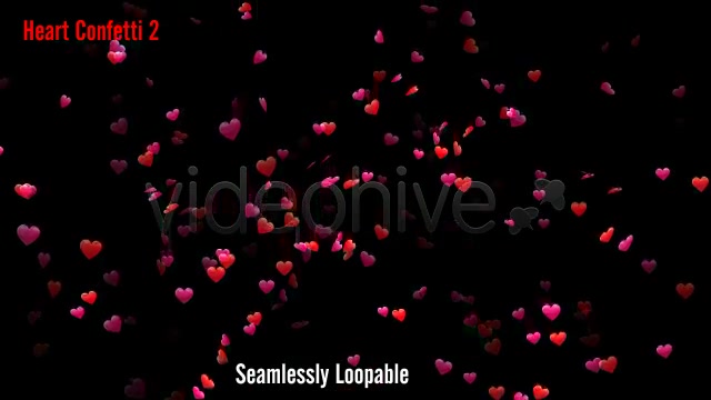 Heart Confetti Pack Videohive 6641633 Motion Graphics Image 7