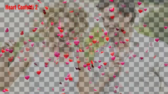 Heart Confetti Pack Videohive 6641633 Motion Graphics Image 9