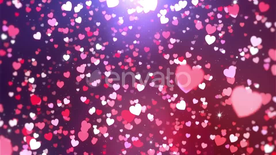 Heart Flying Background Videohive 23274583 Motion Graphics Image 1