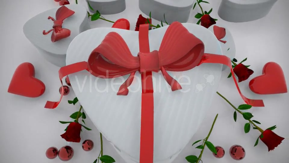 Heart Gift Box Valentine Opener Videohive 14486689 Motion Graphics Image 6