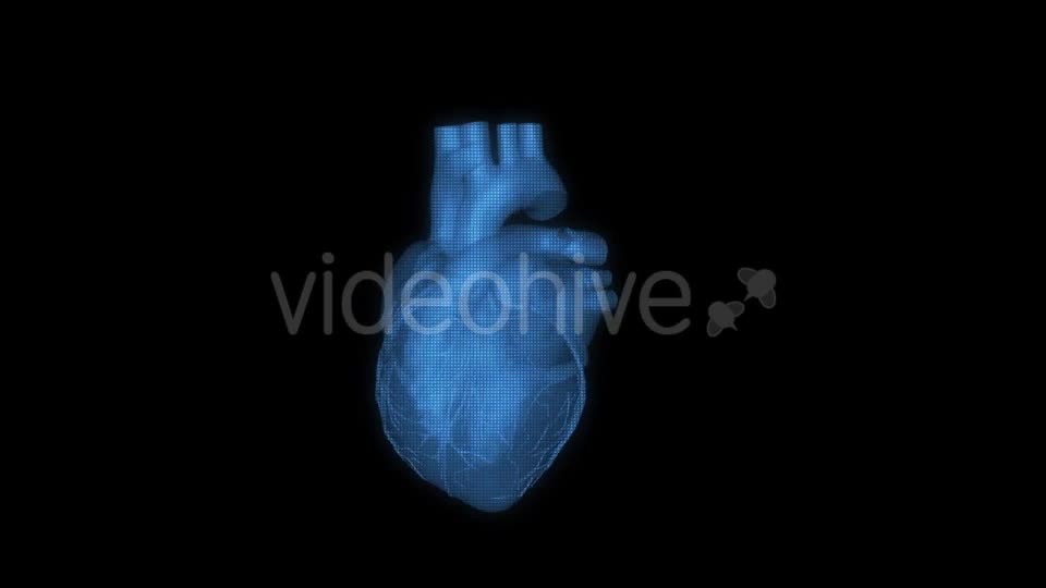 Heart Hologram Videohive 21214491 Motion Graphics Image 1