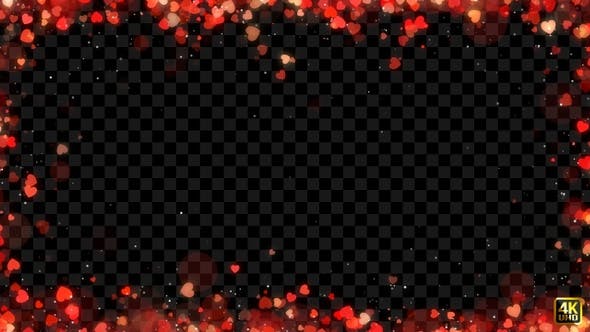 Heart Particle Frame - Download Videohive 23270603
