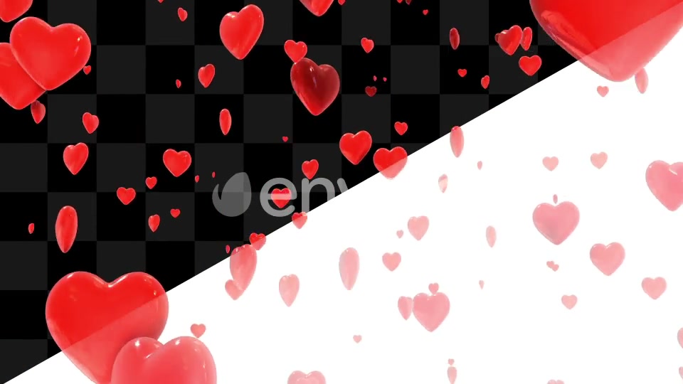 Heart Raining Videohive 22768125 Motion Graphics Image 4