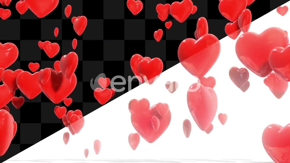 Heart Raining Videohive 22768125 Motion Graphics Image 8