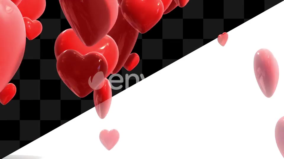 Heart Raining Videohive 22768125 Motion Graphics Image 9