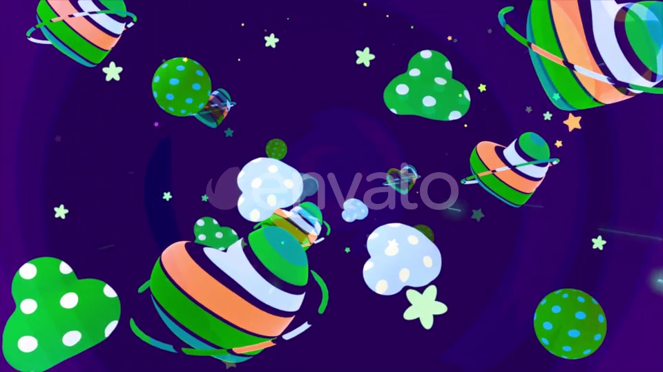 Heart Shaped Planets Videohive 23841357 Motion Graphics Image 11
