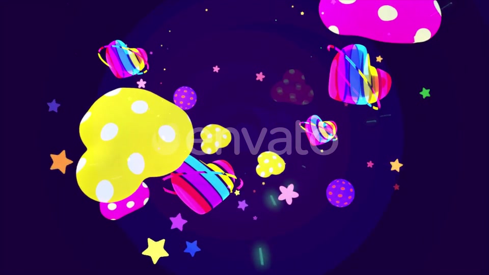 Heart Shaped Planets Videohive 23841357 Motion Graphics Image 7